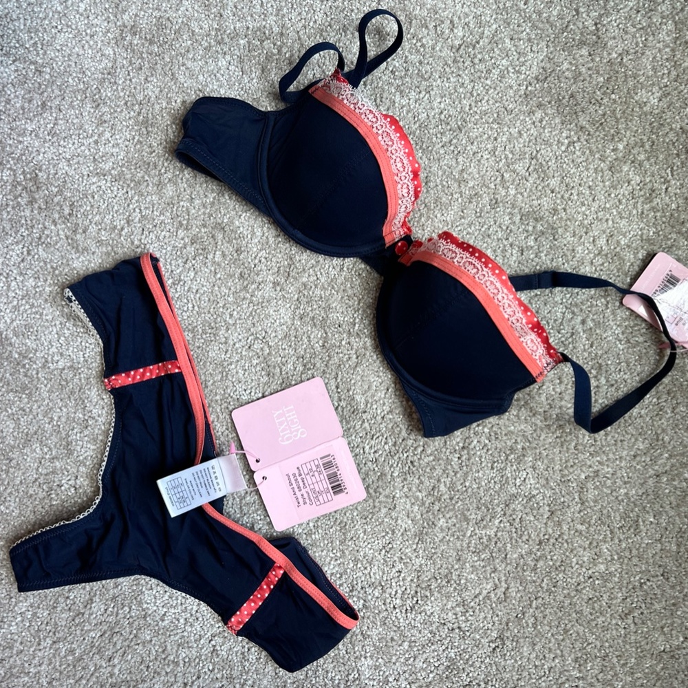 Matching bra and panty